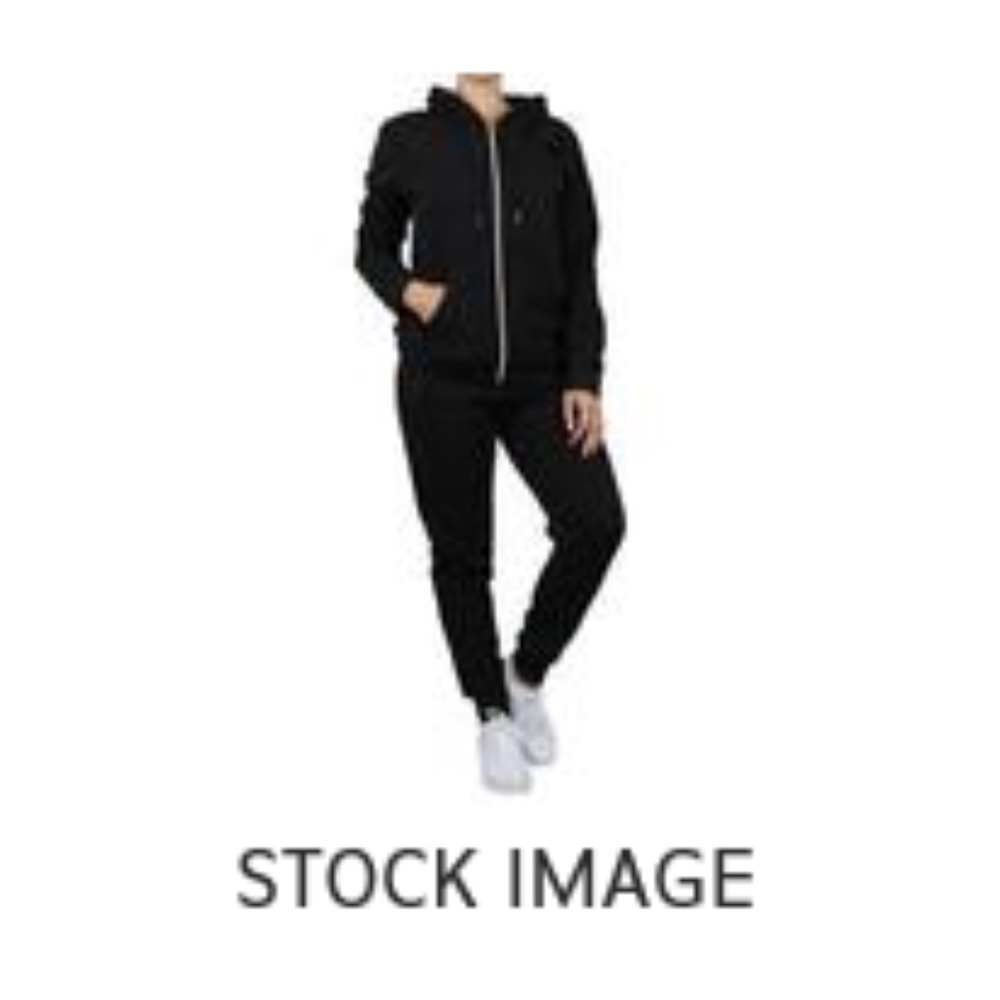 harvic womens hoodie and joggers set 2pc black XL